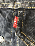 vintage  Urban Village Vintage  urban village  red tab  pockets  long sleeve  levis strauss  levis  levi strauss  Denim jacket  denim  collar  button  blue