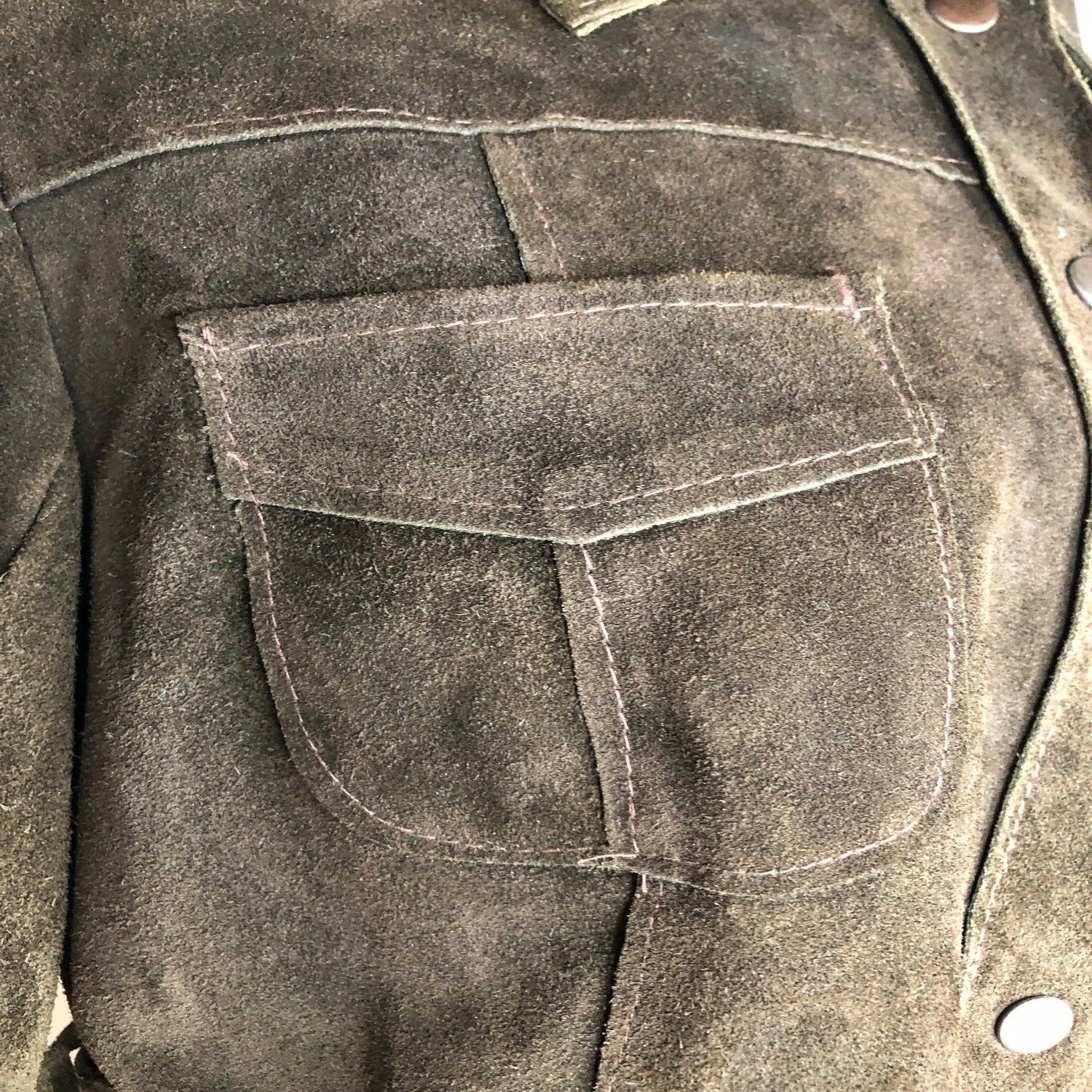 womens  western  waist tie belt  vintage  Urban Village Vintage  tie belt  Suede Jacket  Suede  shirt  Jacket  dagger collar  brown  70s  1970s  12