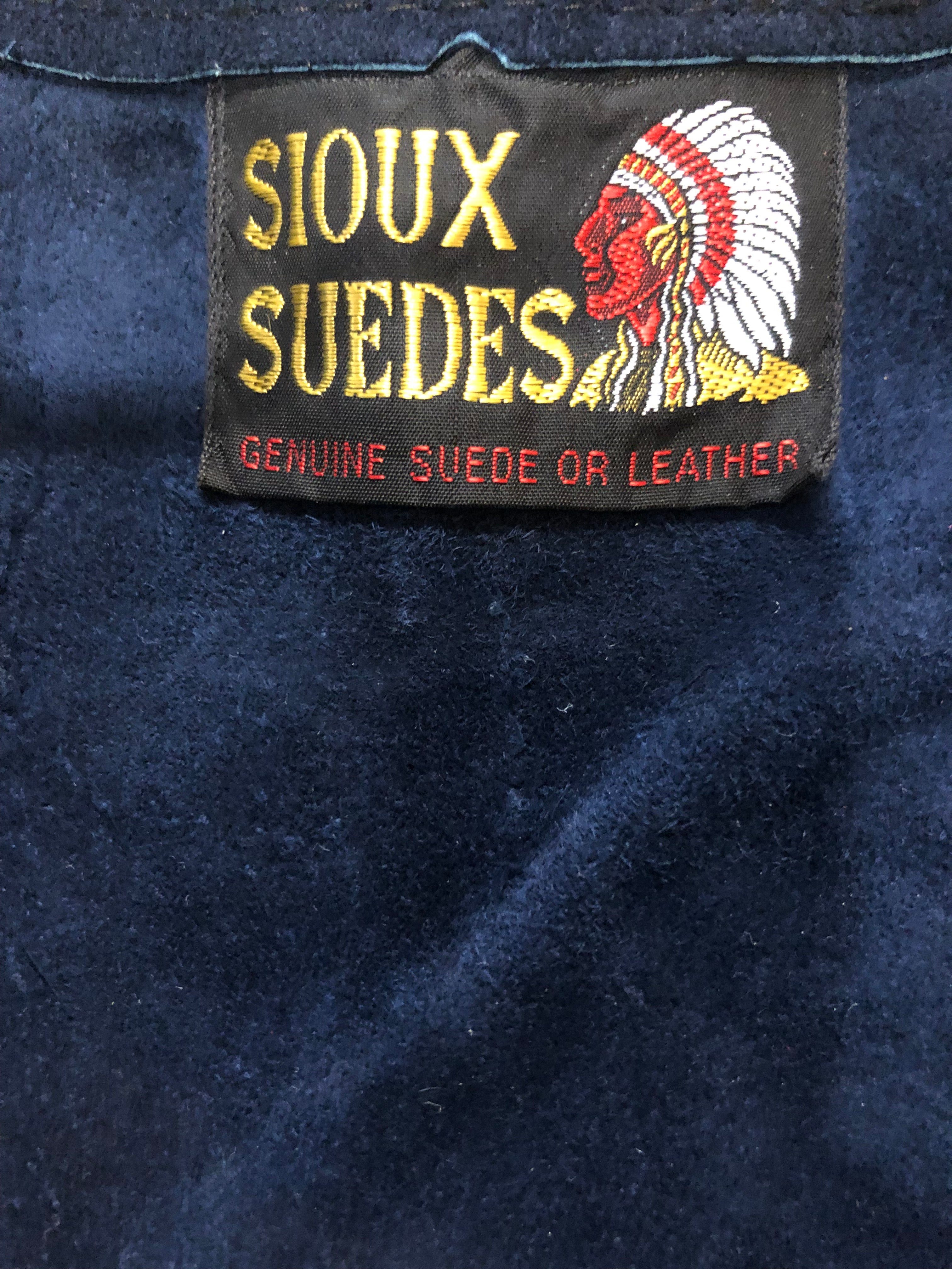 zip fastening  womens  waistcoat  vintage  Urban Village Vintage  urban village  Suede Jacket  Suede  sleevless  retro  Leather  Jacket  Blue  70s  1970s  10