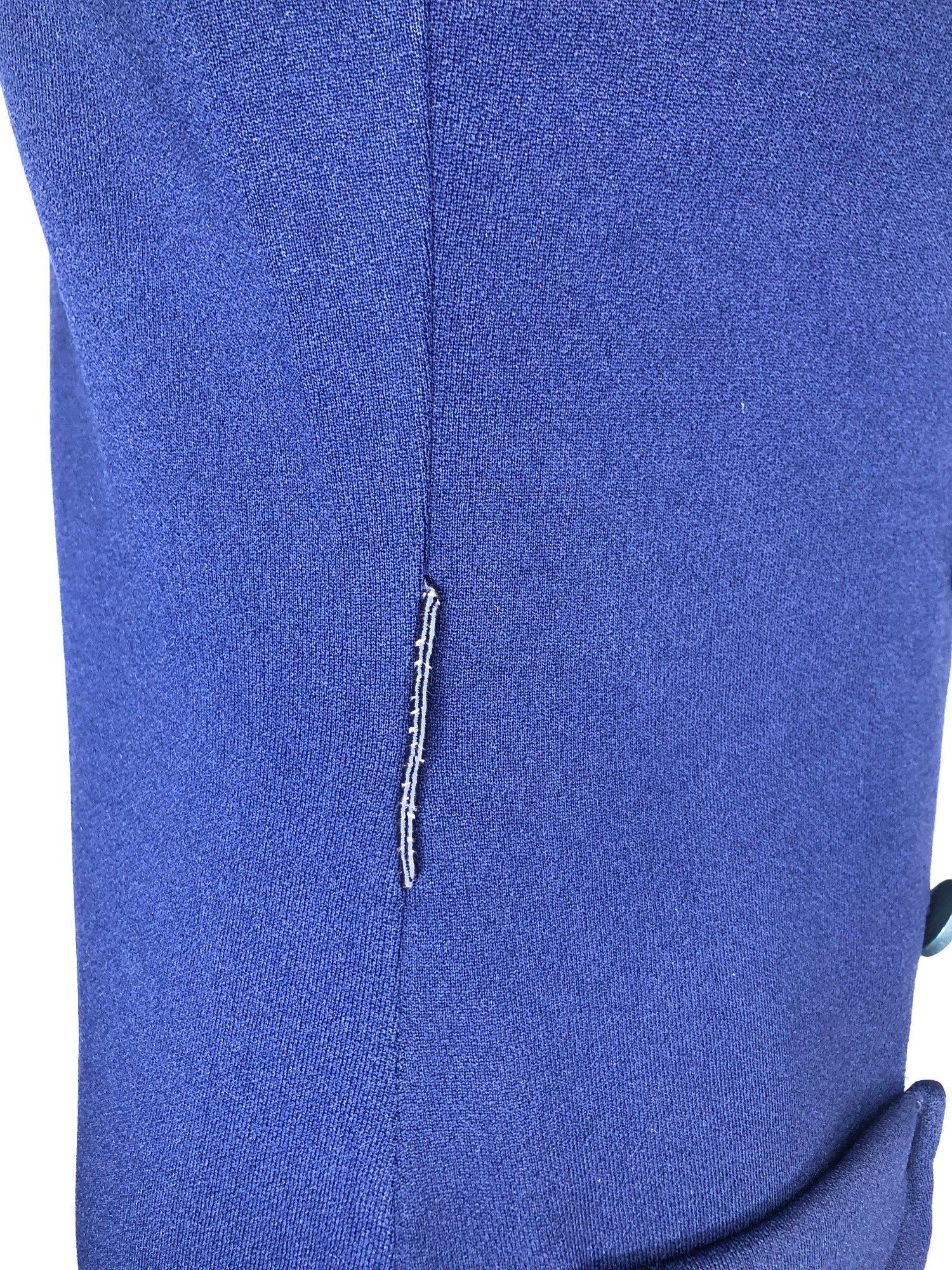 womens  vintage  summer  spring  retro  MOD  dress  Blue  back zip  60s  1960s  12