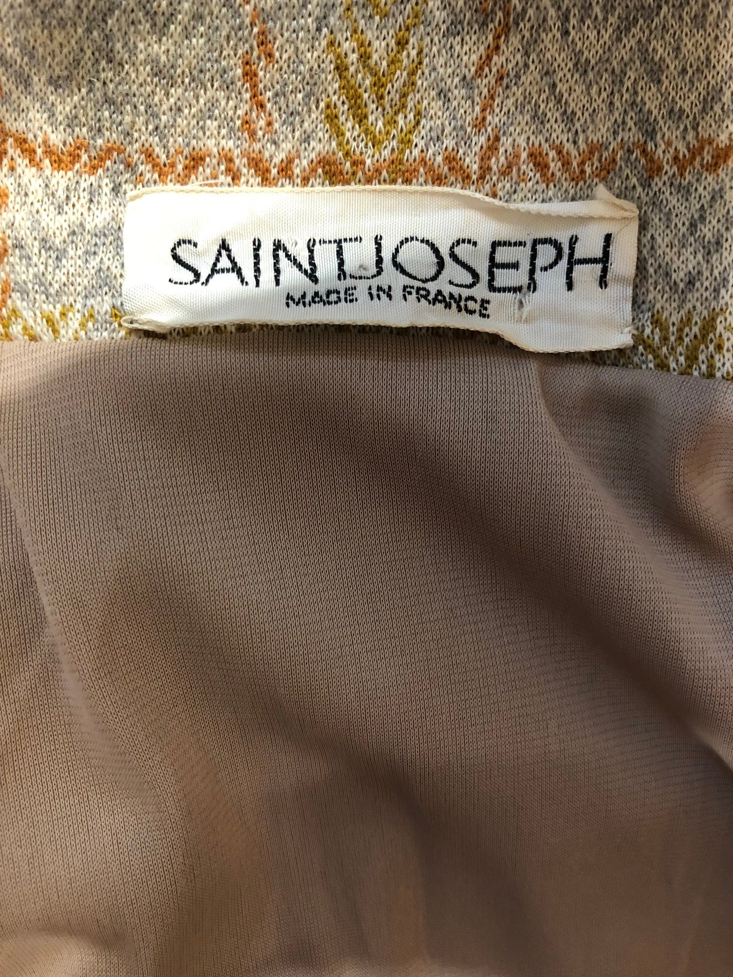 womens jacket  womens coat  womens  vintage  Urban Village Vintage  urban village  Skirts  skirt  Saint Joseph  pockets  pencil skirt  MOD  Jacket  grey  faux leather trim  decorative pocket  check  brown  blazer jacket  Blazer  60s  1960s  10