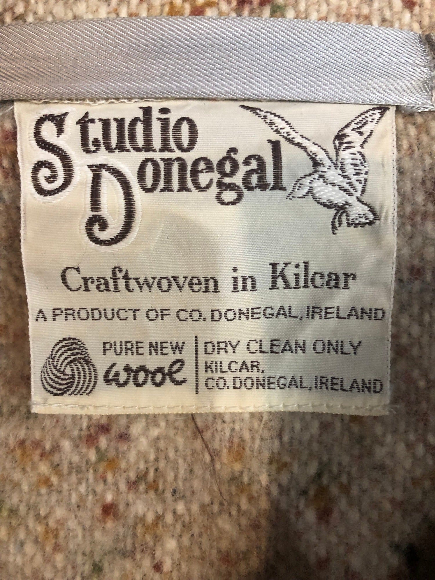 wool  womens  vintage  Urban Village Vintage  studio donegal  Jacket  coat  brown  beige  70s  70  1970s  16