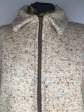 wool  womens  vintage  Urban Village Vintage  studio donegal  Jacket  coat  brown  beige  70s  70  1970s  16