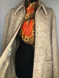 wool  womens  vintage  Urban Village Vintage  studio donegal  Jacket  coat  brown  beige  70s  70  1970s  16