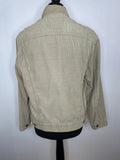 white tab  vintage  Urban Village Vintage  Size Medium  medium  M  levis strauss  levis jacket  levis  khaki  jean  jacket  Green  denim  corduroy  cord