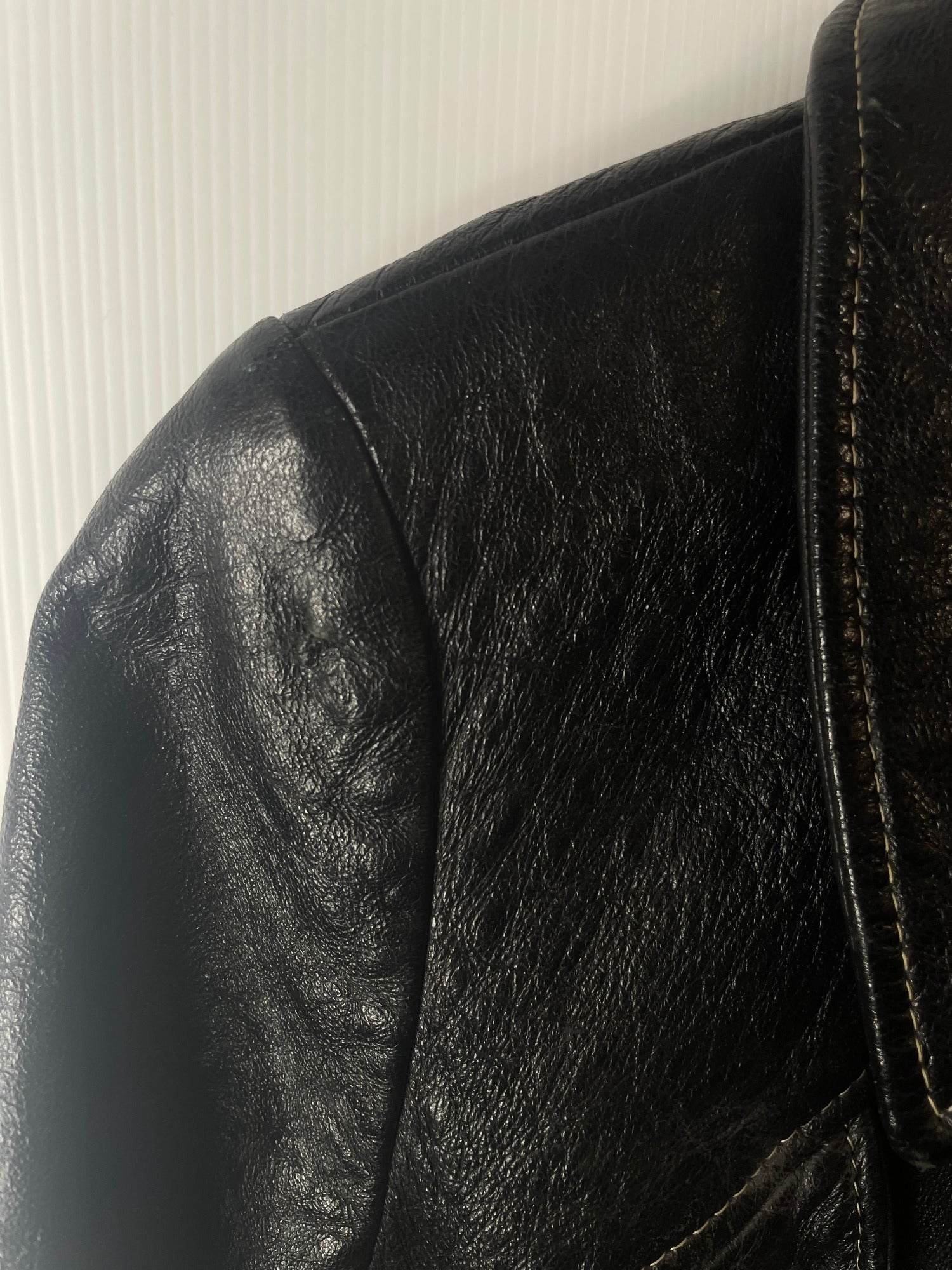 womens jacket  womens coat  womens  vintage  urban village  soft leather  small  pockets  Leather Jacket  Leather  large collar  Jacket  button down  button  Black Leather  Black Jacket  black  Belted waist  belted jacket  8  70s  70  1970s