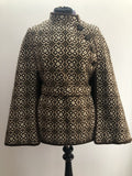 1960s Welsh Woollens Tapestry Cape by Eclipse - Size Small