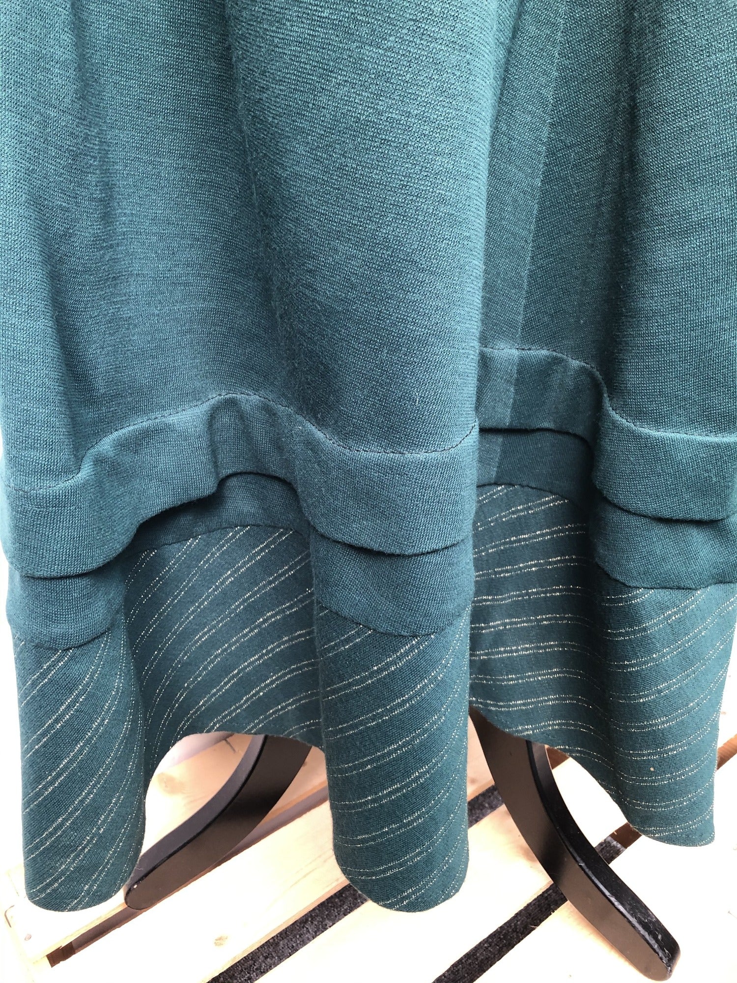 womens  vintage  Urban Village Vintage  urban village  summer dress  metallic stitch  maxi dress  long dress  green  gold stitch  dress  balloon sleeves  balloon sleeve  70s  70  1970s  10