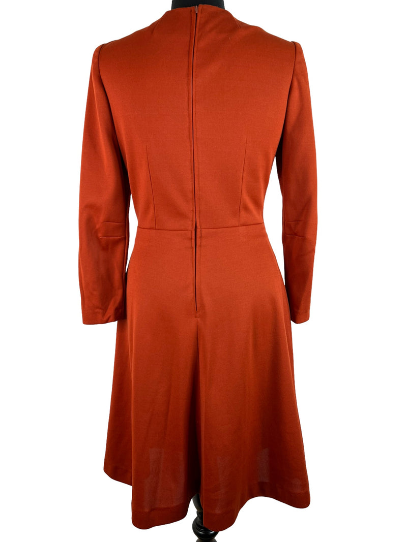 Orange  zip  zero waste  womens  vintage  v-neck dress  V-Neck  Urban Village Vintage  urban village  UK  tie back waist belt  tie back waist  thrifted  thrift  sustainable  style  store  slow fashion  short sleeve  shop  second hand  save the planet  reuse  retro  recycled  recycle  recycable  preloved  pleat front  online  ladies  fashion  ethical  Eco friendly  Eco  dress  corduroy  concious fashion  collared dress  clothing  clothes  brown  Birmingham  A-Line  70s  70  1970s  10