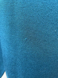 womens  vintage  Urban Village Vintage  urban village  Turquoise  patterned  pattern  MOD  long sleeve  knitwear  knitted  knit  high neck  Berketex  60s  1960s  12