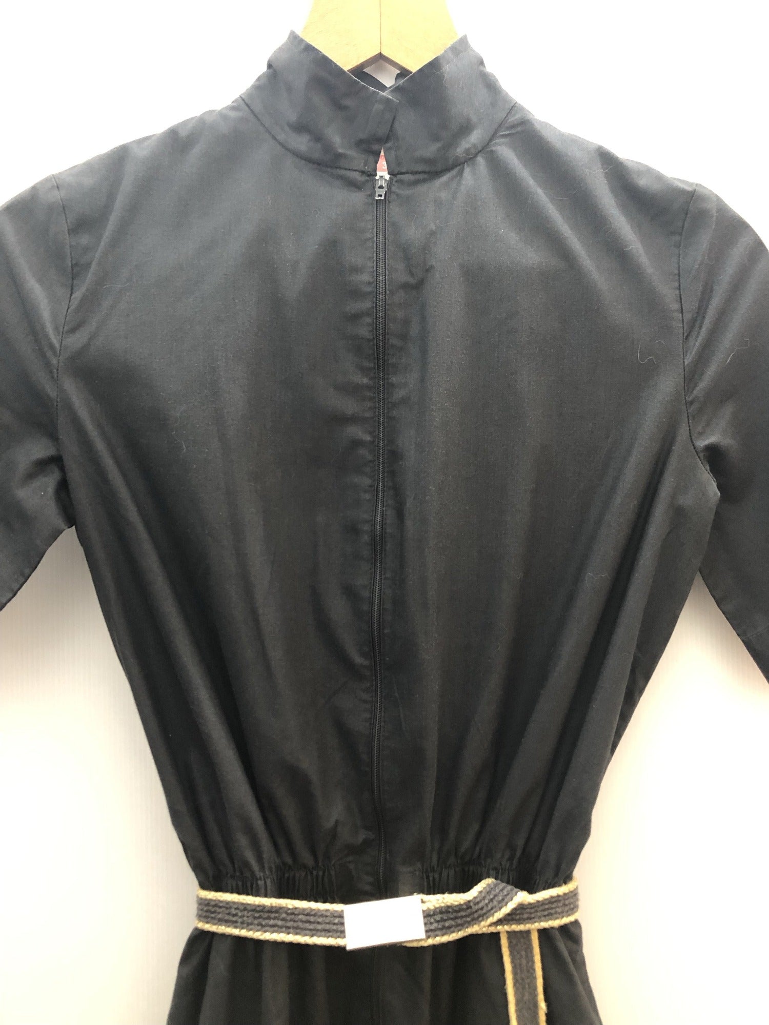 womens  vintage  Urban Village Vintage  St Michael  jumpsuit  black  8  70s  1970s