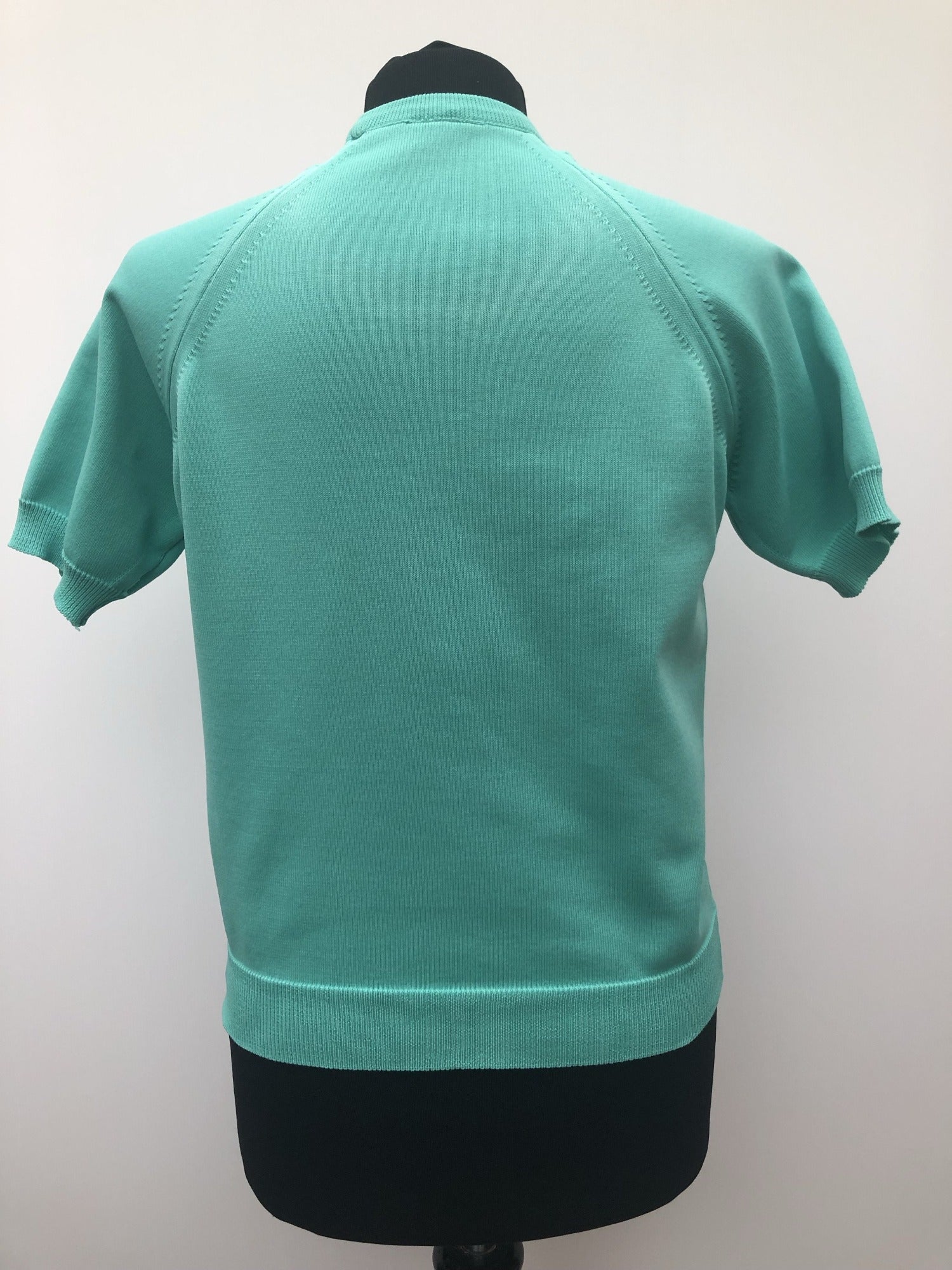 womens  vintage  Urban Village Vintage  urban village  Turquoise  patterned  MOD  knitwear  knitted  knit  green  60s  1960s  10