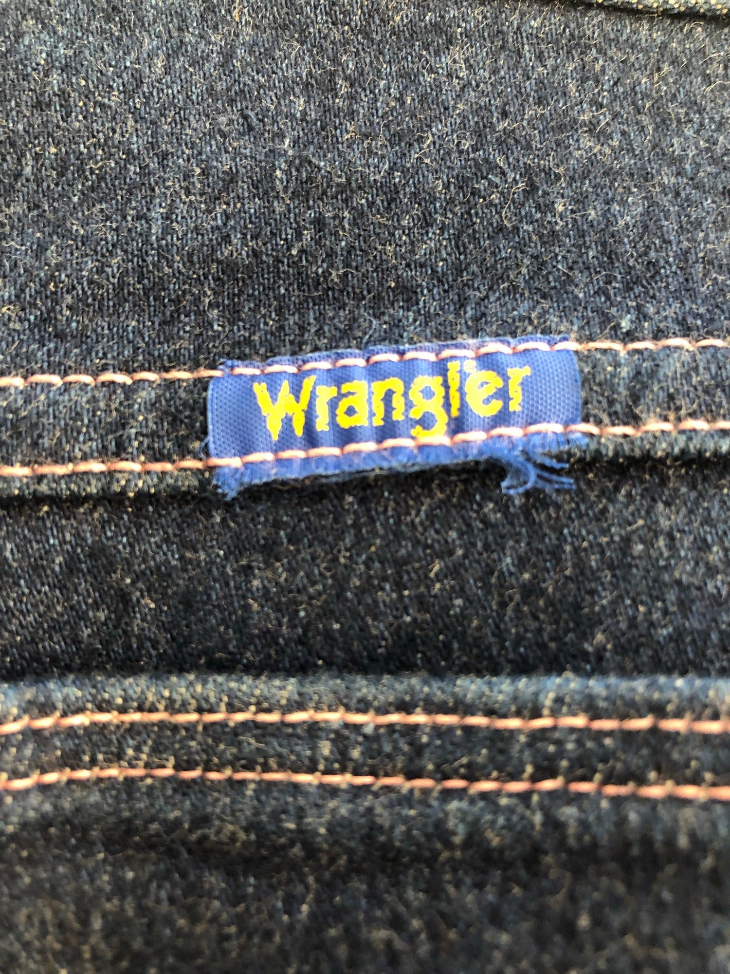 wrangler  w26  vintage  Urban Village Vintage  urban village  stitch detailing  retro  pink stitch  pink embroidery  MOD  Light Blue  L32  jeans  jean  indigo  flares  denim  Blue  8  70s  70  34  26  1970s