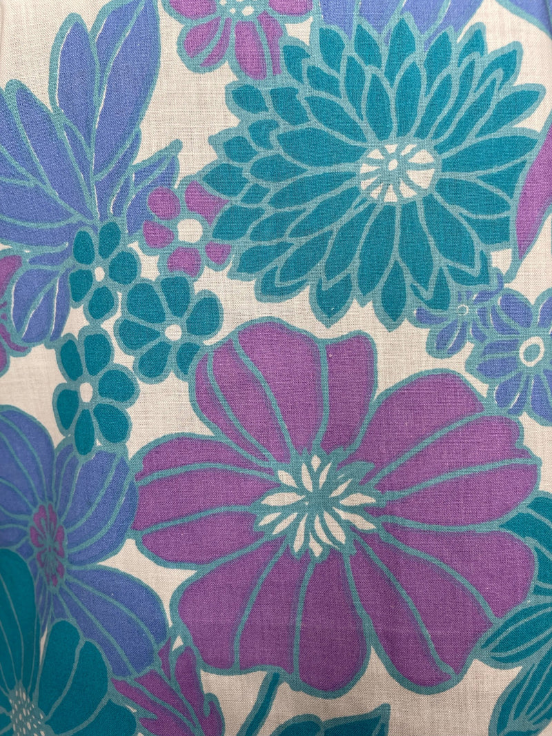 zip back  woodstock  womens  white  vintage  Urban Village Vintage  tunic  sleeveless  short dress  scooter dress  scooter  purple  pink  modette  MOD  mini dress  micro mini  hippy  hippie  flower power  flower  floral print  floral  festival  dress  dolly dress  dolly  daisy  8  60s  1960s  10