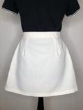 womens  white  waist band  vintage  Urban Village Vintage  urban village  tennis skirt  tennis  summer  sportswear  sports  smart shorts  Skirts  shorts  retro  navy logo  MOD  logo  Fred Perry  fred  embroidered logo  8