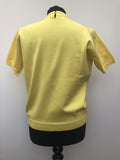 Yellow  womens  vintage  Urban Village Vintage  urban village  patterned  MOD  knitwear  knitted  knit  Balbriggan  60s  1960s