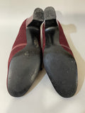 womens  vintage  Urban Village Vintage  urban village  shoes  round toe  red  peaky blinders  heels  claret  70s  5  20s  1970s  1920s