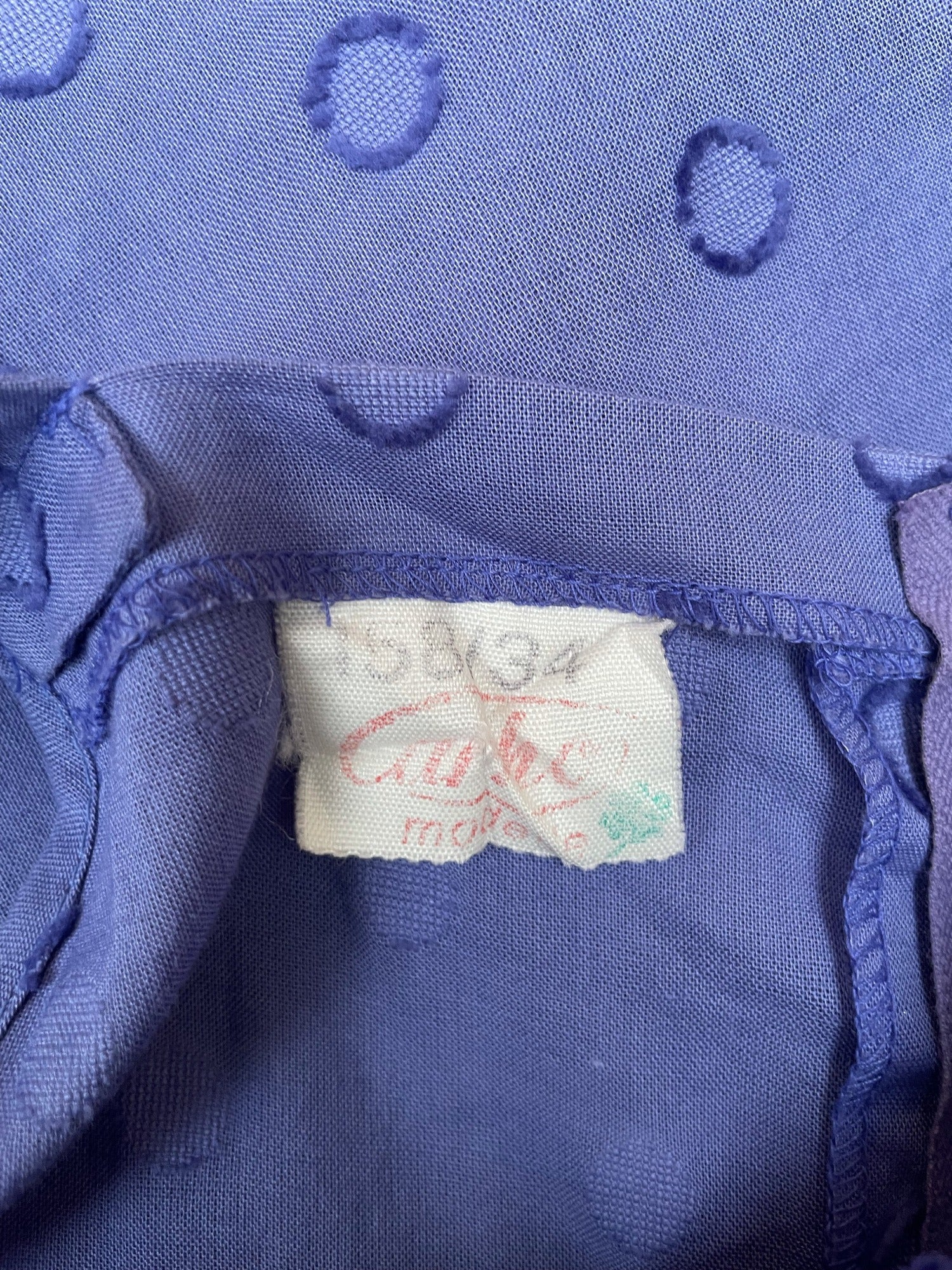 zip back  zip  womens  vintage  Urban Village Vintage  urban village  summer dress  summer  sleeveless  shoulder straps  retro  patterned dress  midi dress  midi  embroidery detail  Embroidered  dresses  dress  cornflower blue  circle  brown  70s  6  1970s