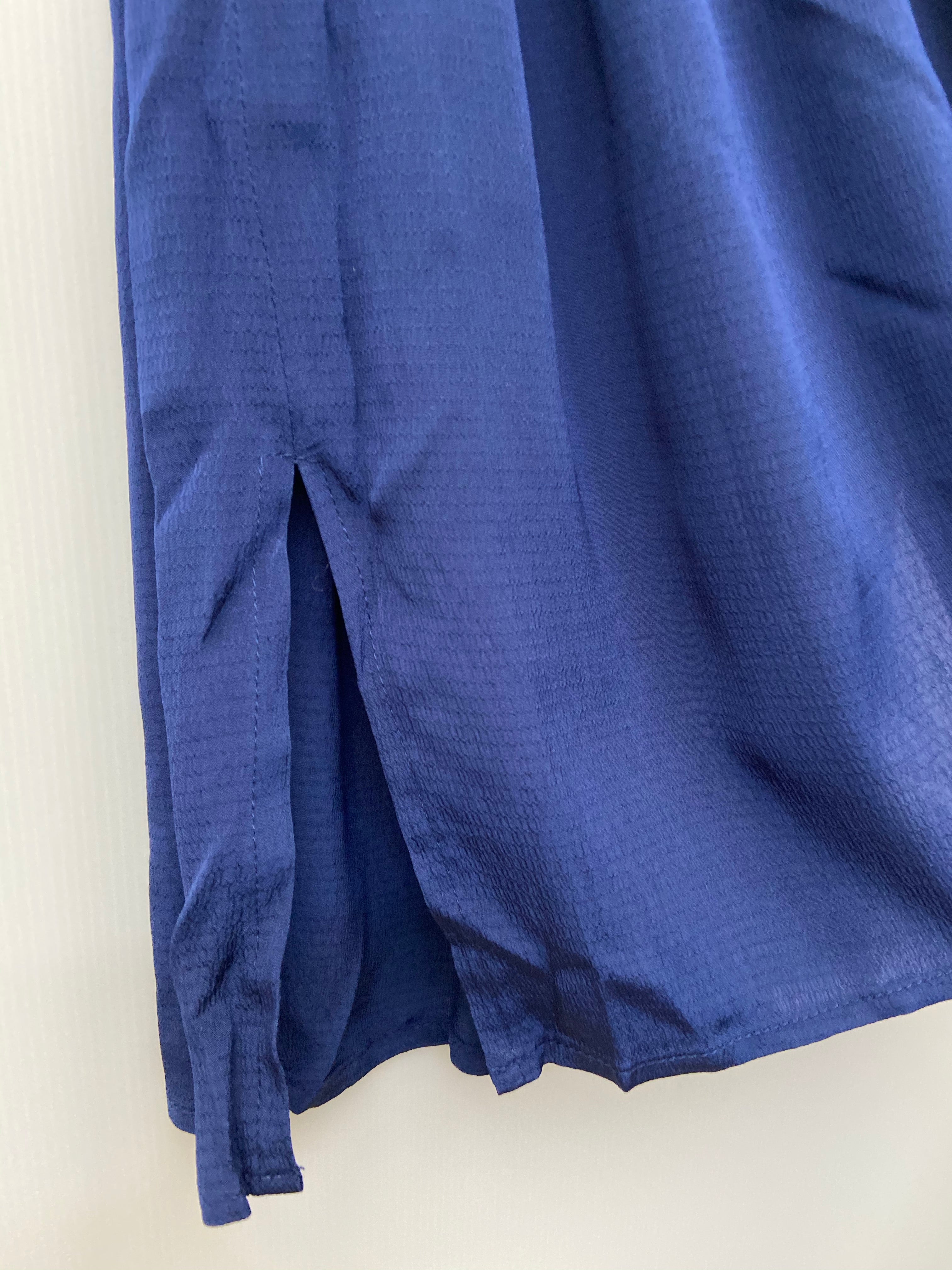 70s 80s Tie Front Dress by Paul Poly - Size 6-8