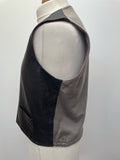 waistcoat  vintage  vest  v neck  Urban Village Vintage  urban village  sleevless  pockets  mens  M  Leather Jacket  Leather  knitted  knit  60s  1960s
