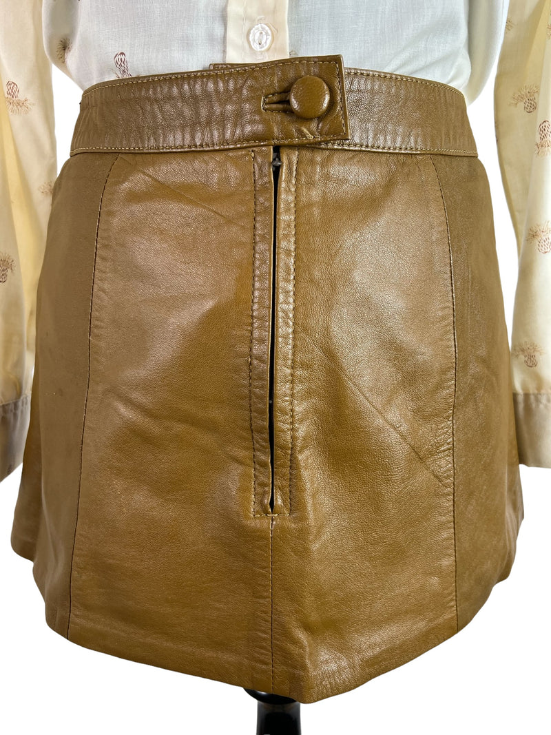 zip front  zero waste  womens  vintage  Urban Village Vintage  urban village  UK  thrifted  thrift  sustainable  style  store  slow fashion  shop  second hand  save the planet  reuse  recycled  recycle  recycable  preloved  online  MOD  mini skirt  mini  Leather  ladies  fashion  ethical  Eco friendly  Eco  concious fashion  clothing  clothes  brown  Birmingham  autumnal  autumn  8  70s  1970s