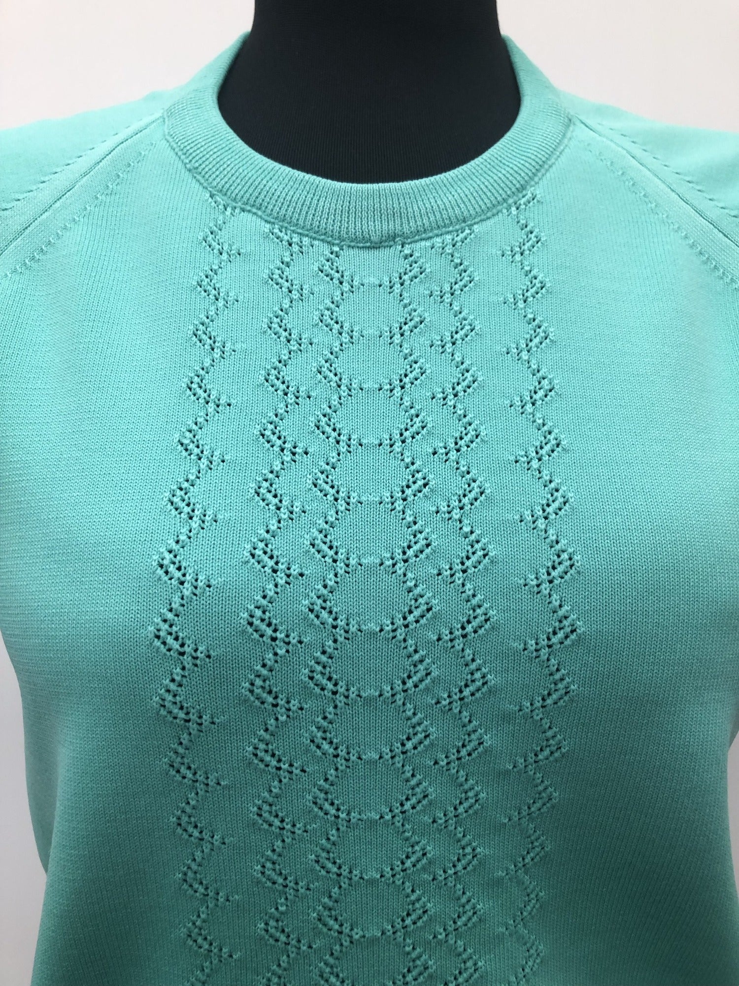 womens  vintage  Urban Village Vintage  urban village  Turquoise  patterned  MOD  knitwear  knitted  knit  green  60s  1960s  10