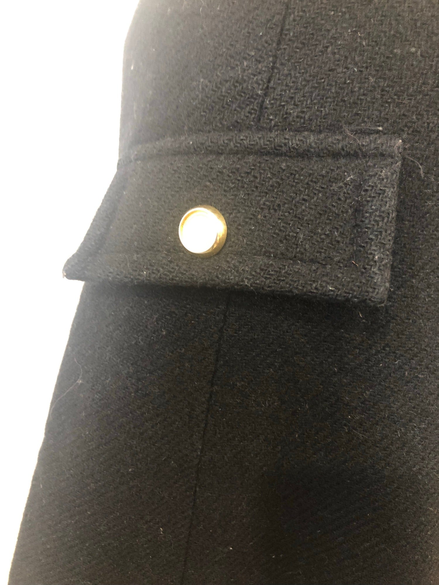 Wool  womens  vintage  Urban Village Vintage  urban village  Skirts  skirt  high waisted  denim style  Black  Alexon  a line  8  70s  1970s
