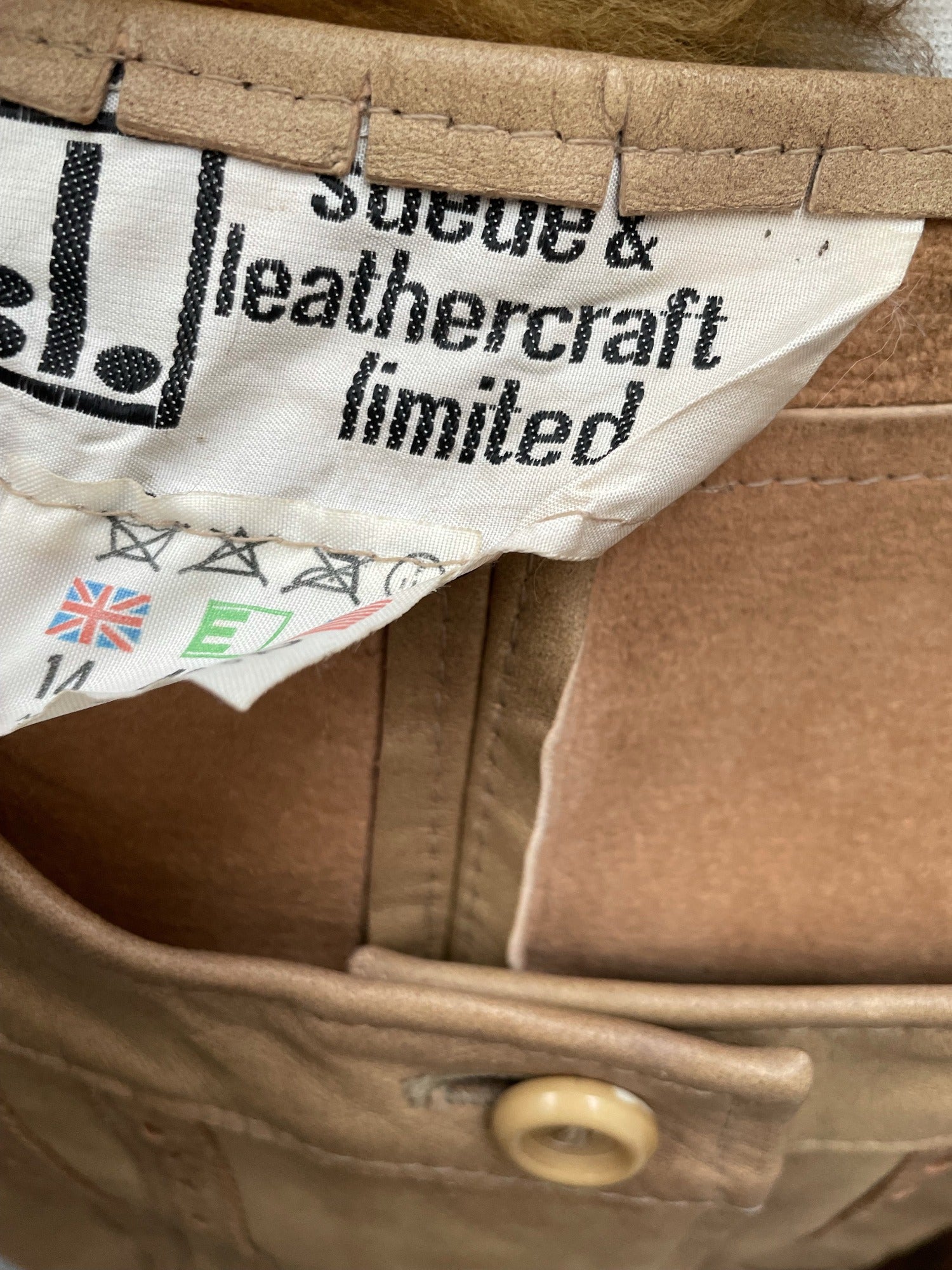 womens  waist belt  vintage  Urban Village Vintage  urban village  suede and leathercraft limited  sleevless  retro  pockets  MOD  midi dress  midi  Leather Dress  Leather  dress  button  brown  Belted waist  belted dress  belted  belt  beige  8