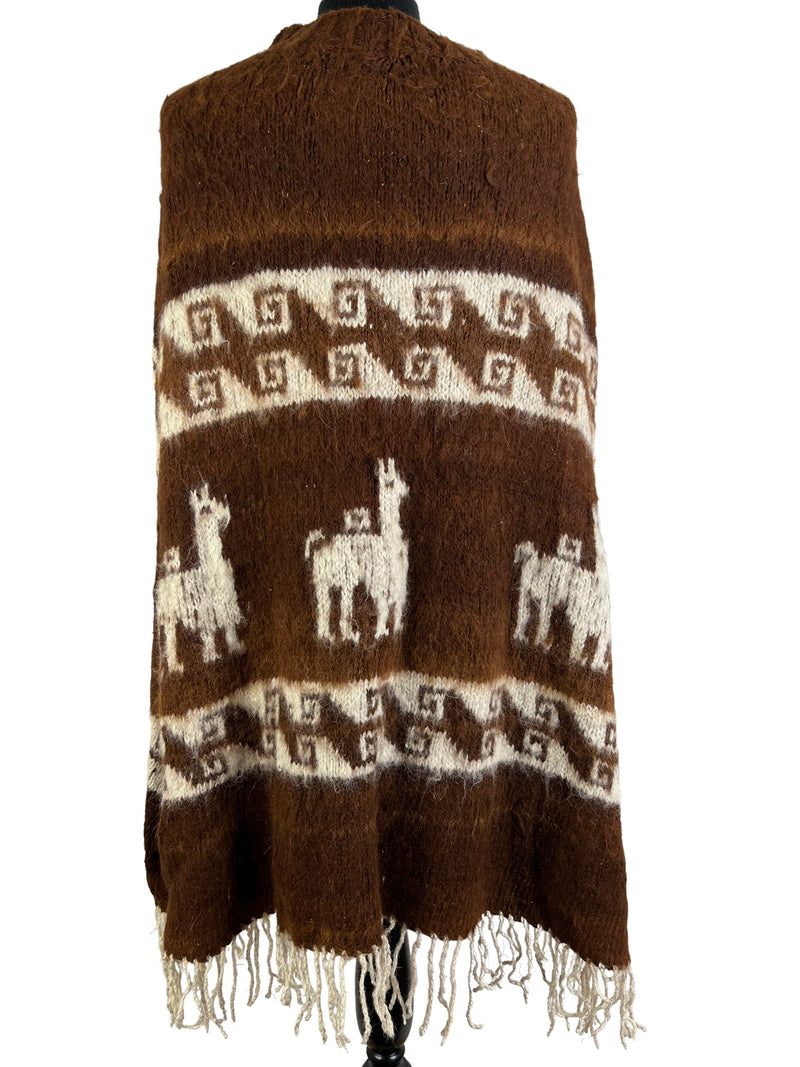 zero waste  wool  western  vintage  UK  thrifted  thrift  sustainable  style  store  slow fashion  shop  second hand  save the planet  S  reuse  recycled  recycle  recycable  preloved  poncho  online  Navy  navajo  Multi  long length  ladies  hooded  fringed  fashion  ethical  Eco friendly  Eco  concious fashion  clothing  clothes  cape  brown  boho  bohemian  boheme  Birmingham  aztec  Alpaca  70s  1970s