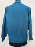 womens  vintage  Urban Village Vintage  urban village  Turquoise  patterned  pattern  MOD  long sleeve  knitwear  knitted  knit  high neck  Berketex  60s  1960s  12