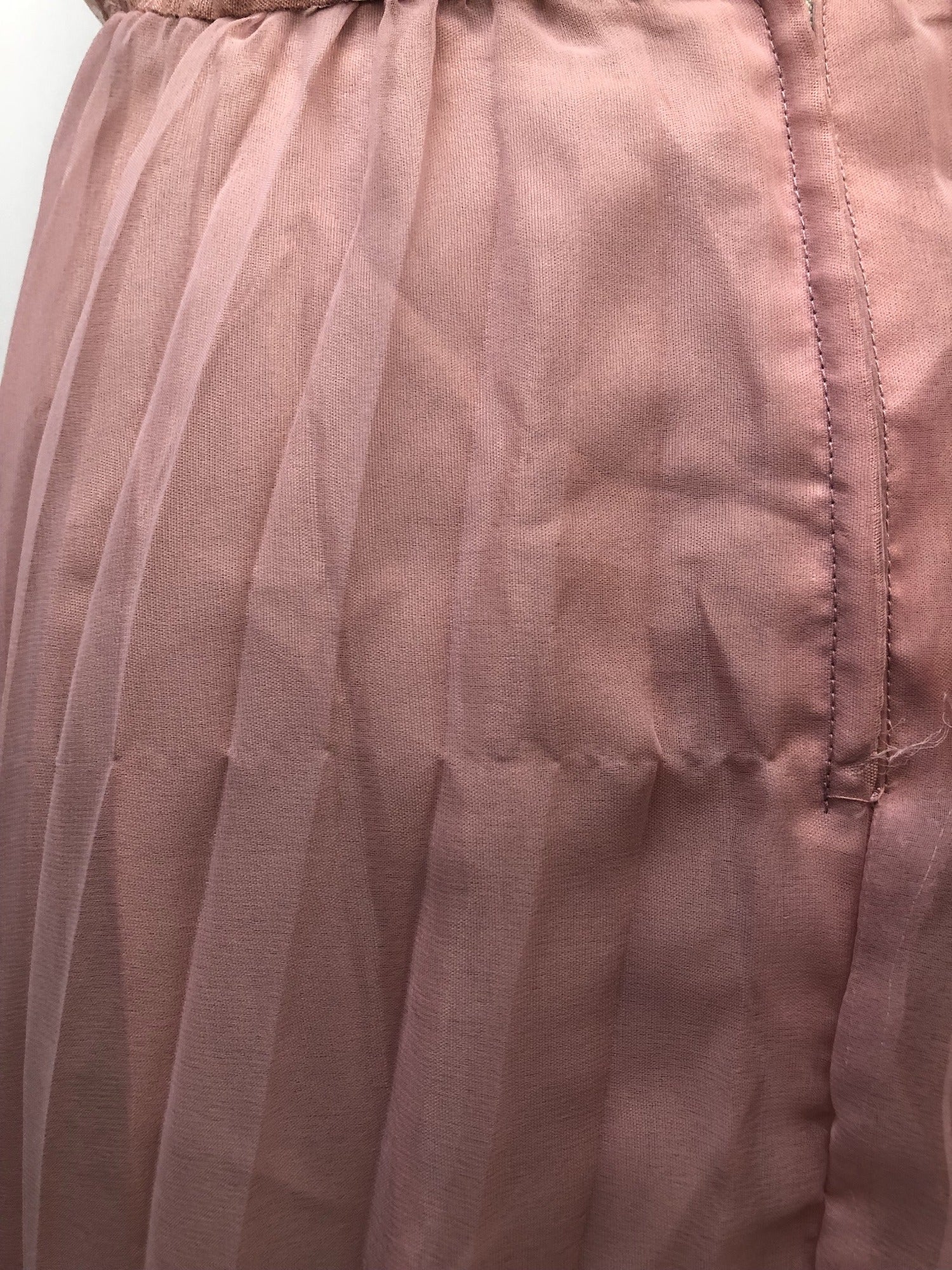 zip  womens  vintage  Urban Village Vintage  urban village  tie cuffs  retro  pleated collar  occasion dress  MOD  midi dress  midi  lace  evening dress  dresses  dress  button detailing  balloon sleeves  back zip  70s  1970s