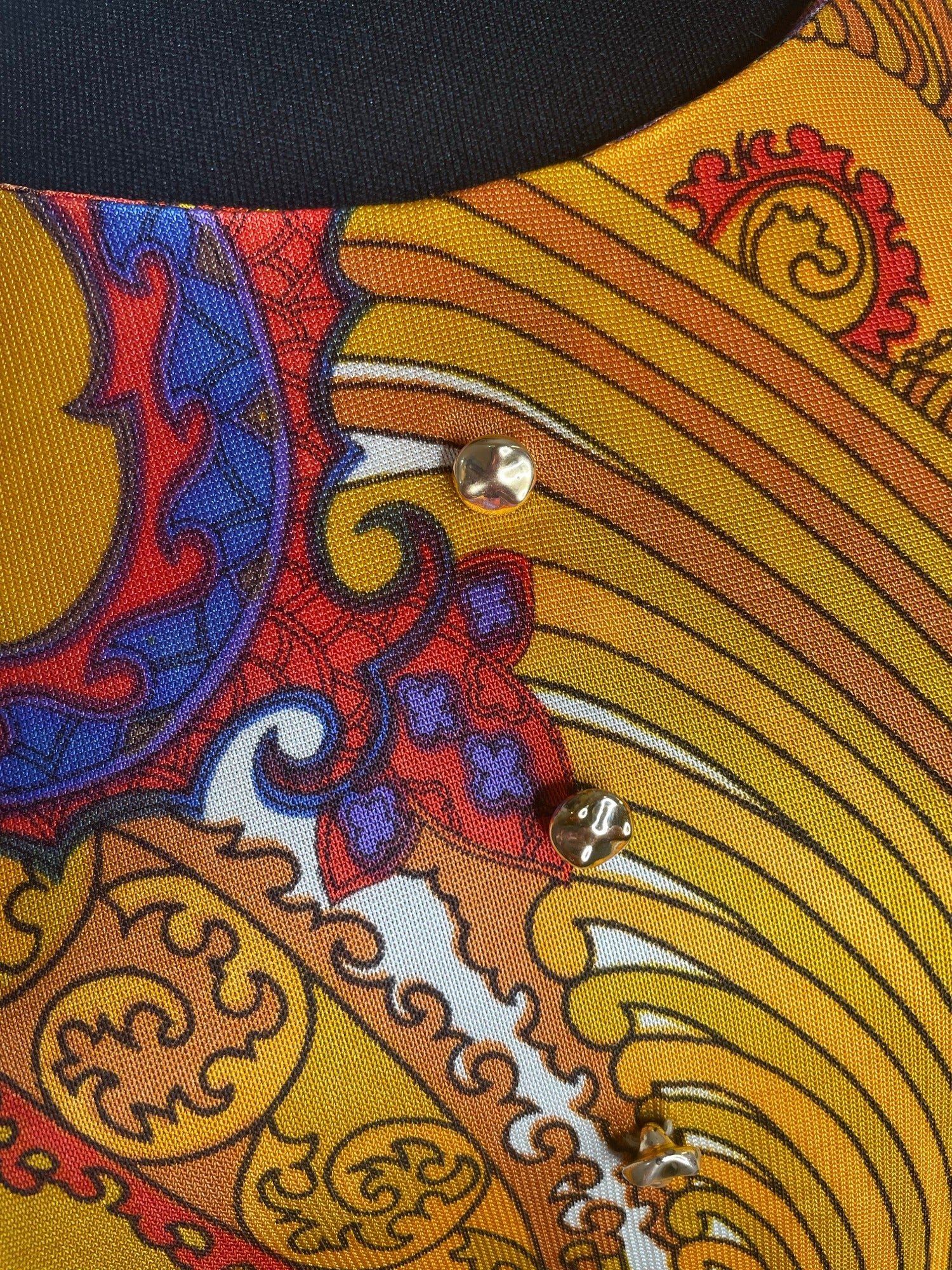 yellow  womens  vintage  tunic top  tunic  scooter dress  scooter  retro  psychdelic  psych  plus size vintage  plus size  mustard  modette  mod  long sleeve  dress  dagger collar  18