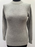 zip back  zip  womens  vintage  Urban Village Vintage  urban village  Silver  Long sleeved top  long sleeve  light knit  knitwear  knitted  knit  jumper  high neck  elasticated  crew neck  back zip  60s  1960s  10