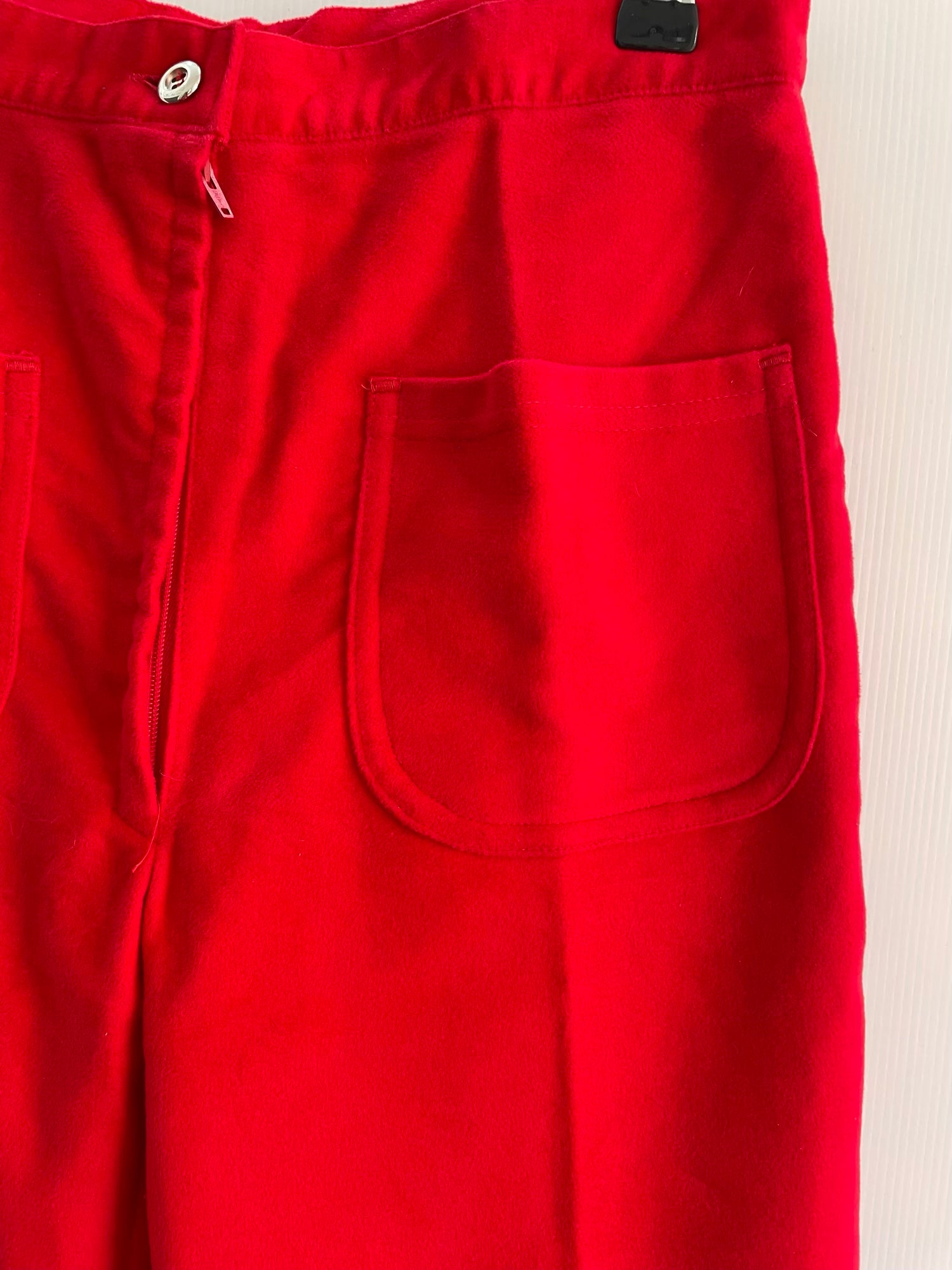 woodstock  womens  vintage  Urban Village Vintage  urban village  true vintage  retro  Red  jeans  jean  hippie  flares  flared trousers  flared  deadstock  Cotton  bell bottoms  70s  70  6  1970s