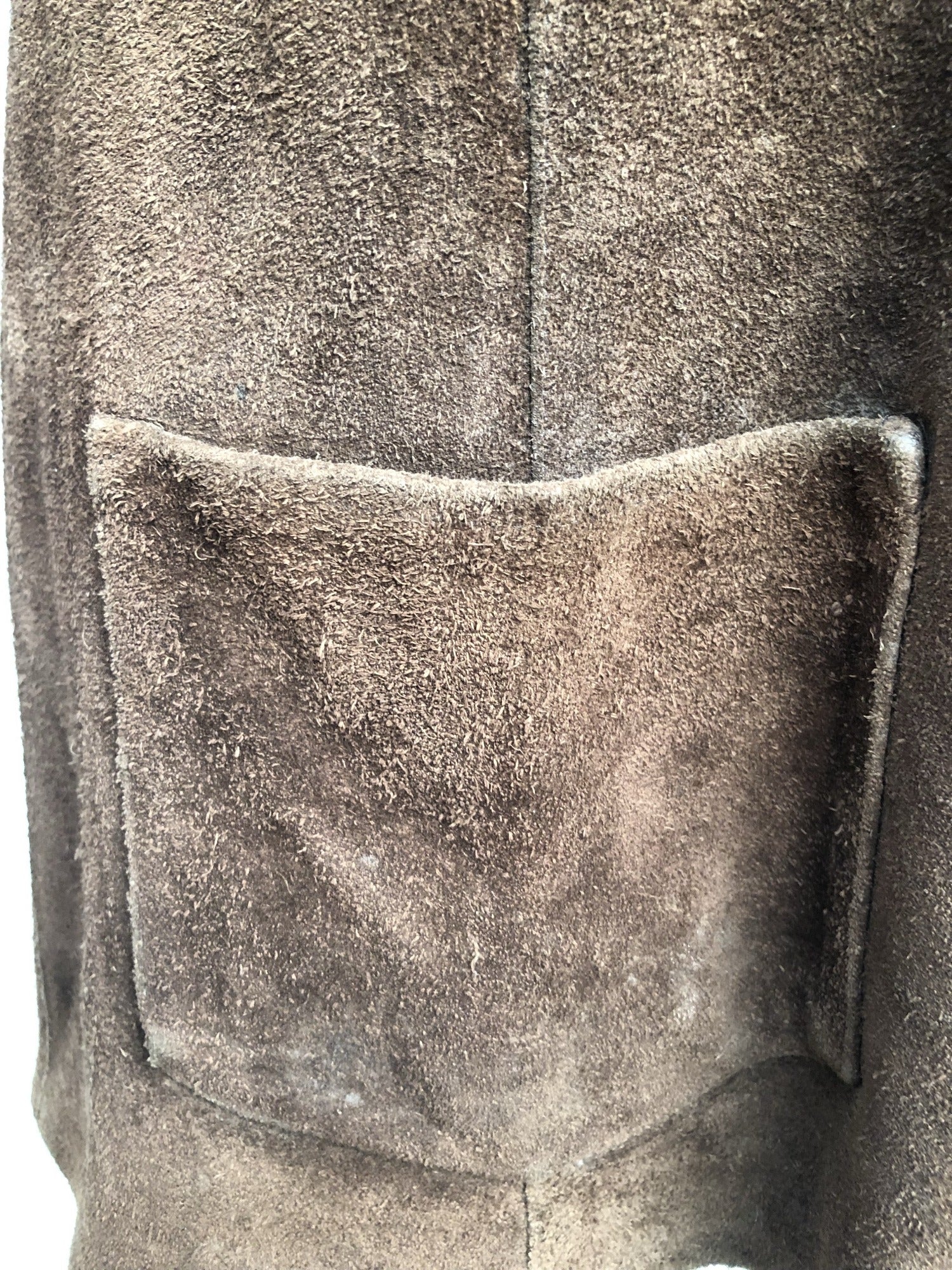 womens  vintage  Urban Village Vintage  suede  sheepskin collar  Sheepskin  shearling  Jacket  coat  Brown  70s  70  1970s  12