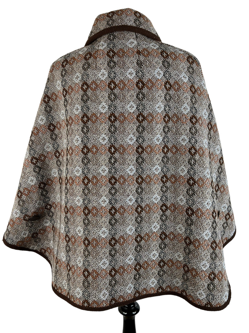 zero waste  womens  Welsh Woollens  welsh wool  welsh  waist belt  vintage  Urban Village Vintage  UK  thrifted  thrift  tapestry  sustainable  style  store  slow fashion  shop  second hand  save the planet  reuse  recycled  recycle  recycable  preloved  online  MOD  M  ladies  fashion  ethical  Eco friendly  Eco  Dillad Coracle  diamond pattern  concious fashion  clothing  clothes  cape  brown  Birmingham  autumnal  autumn  arm holes  60s  1960s