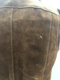 womens  waistcoat  vintage  Urban Village Vintage  urban village  Suede Jacket  suede fringing  Suede  sleevless  Jacket  hippie  festival  decorative pockets  brown  boho  Belted waist  70s  1970s  1