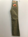 white tab  W26  vintage  Urban Village Vintage  urban village  petite  mens  logo  levis strauss  levis  levi strauss  levi  L34  khaki  green  flares  corduroy  cords  corded  cord