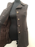 womens  vintage  Urban Village Vintage  urban village  mini dress  dress  button front  brown  8  60s  1960s