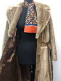 womens jacket  womens coat  womens  Winter Coat  vintage  Urban Village Vintage  urban village  Suede Jacket  Suede detail  Suede  sleeve  MOD  lining  Jacket  faux fur  faux collar  collar  brown  Belted waist  beige  70s  70  1970s  12