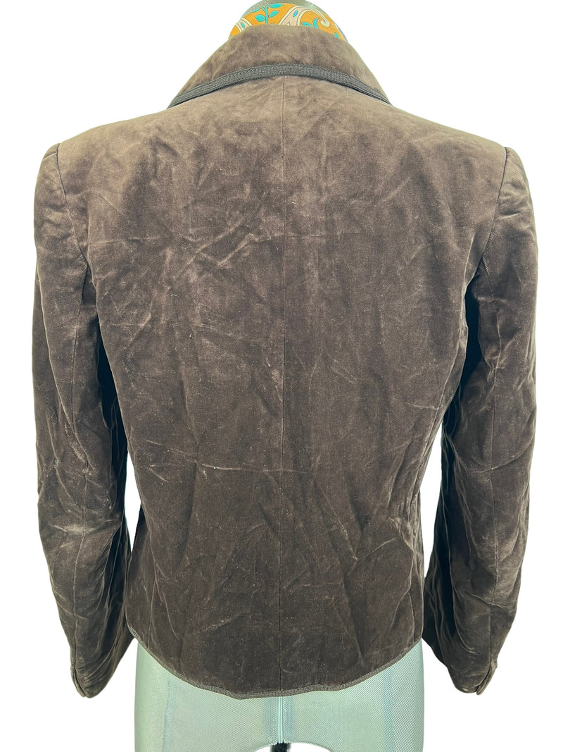 zero waste  womens  vintage  velvet  urban village  UK  thrifted  thrift  sustainable  style  store  slow fashion  shop  second hand  save the planet  reuse  recycled  recycle  recycable  preloved  pockets  online  one button  long sleeve  ladies  jaeger  jacket  fashion  ethical  Eco friendly  Eco  cotton  concious fashion  clothing  clothes  button  brown  Blazer  Birmingham  autumnal  autumn  70s  1970s  10