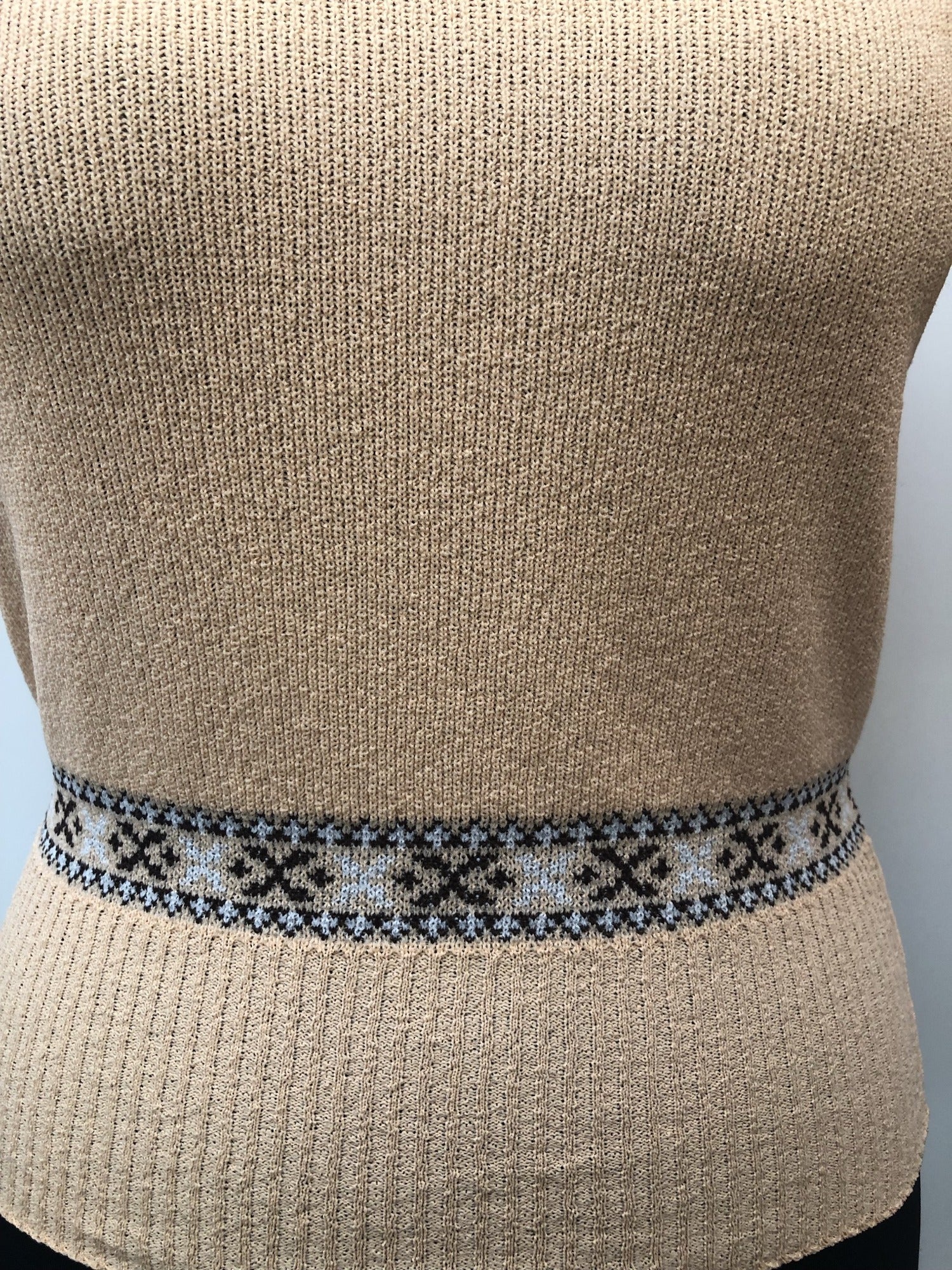 womens  vintage  Urban Village Vintage  urban village  round neck  pink  patterened  Long sleeved top  long sleeve  light knit  knitwear  knitted  knit  jumper  crew neck  60s  1960s  10