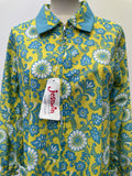 zip front  zip  Yellow  womens  vintage  Urban Village Vintage  urban village  summer top  summer dress  summer  retro  Paisley Print  paisley inspired  paisley  overalls  New old stock  MOD  midi dress  midi  long sleeve  jesswin  high neck  floral print  floral dress  floral  dress  deadstock  cuffs  collared dress  collared  collar  blue  60s  1960s  14