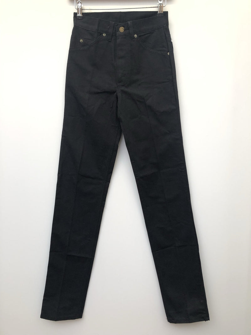 womens  W28  vintage  Urban Village Vintage  urban village  tags  straight leg  straight cut  slacks  pockets  pocket detail  NOS  logo  levis strauss  levis  levi strauss  levi  L34  front pockets  deadstock  Cotton  chinos  black  10