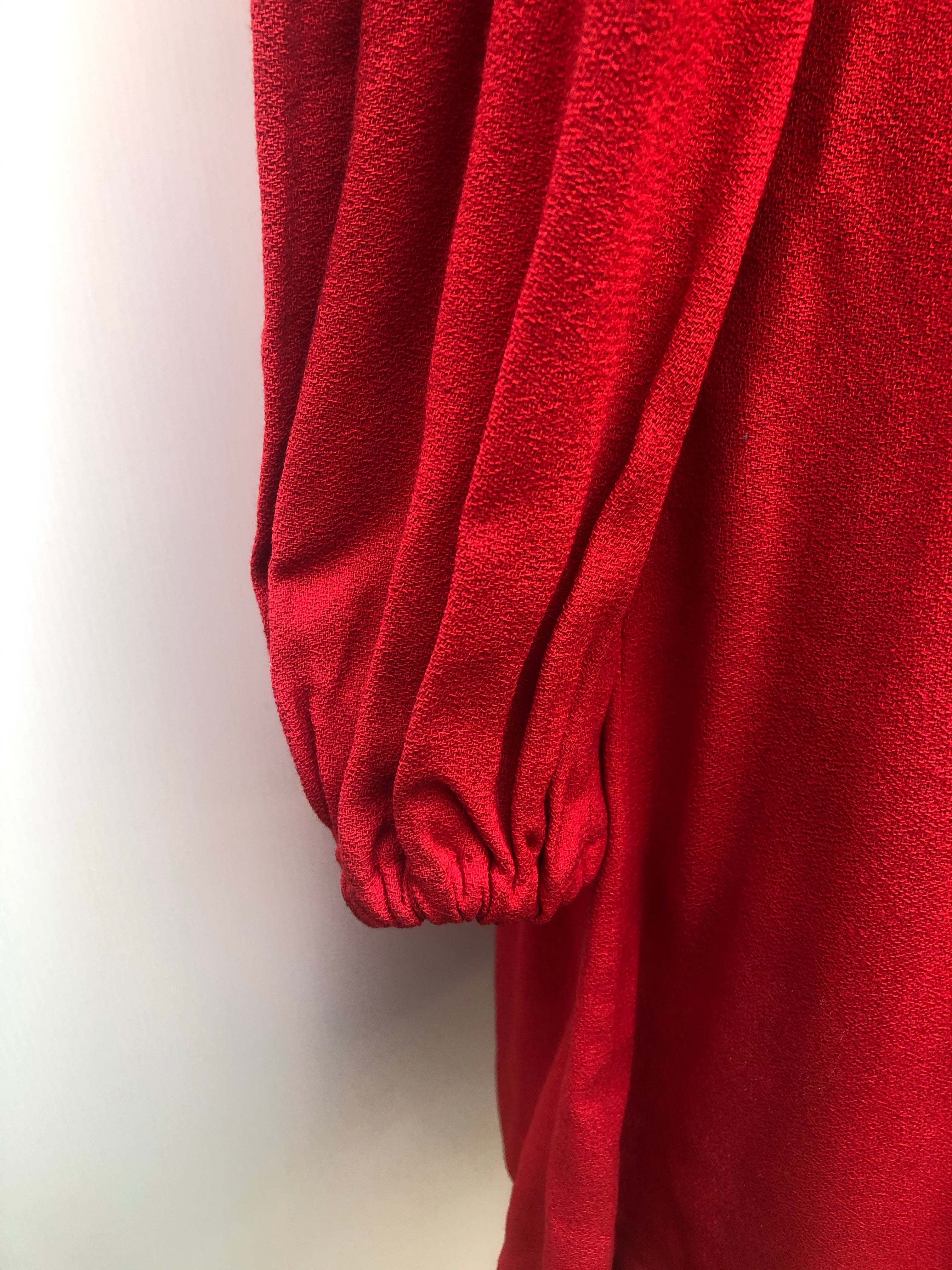 Shelana of London 1970s Long Sleeved Mini Dress by - Size 10