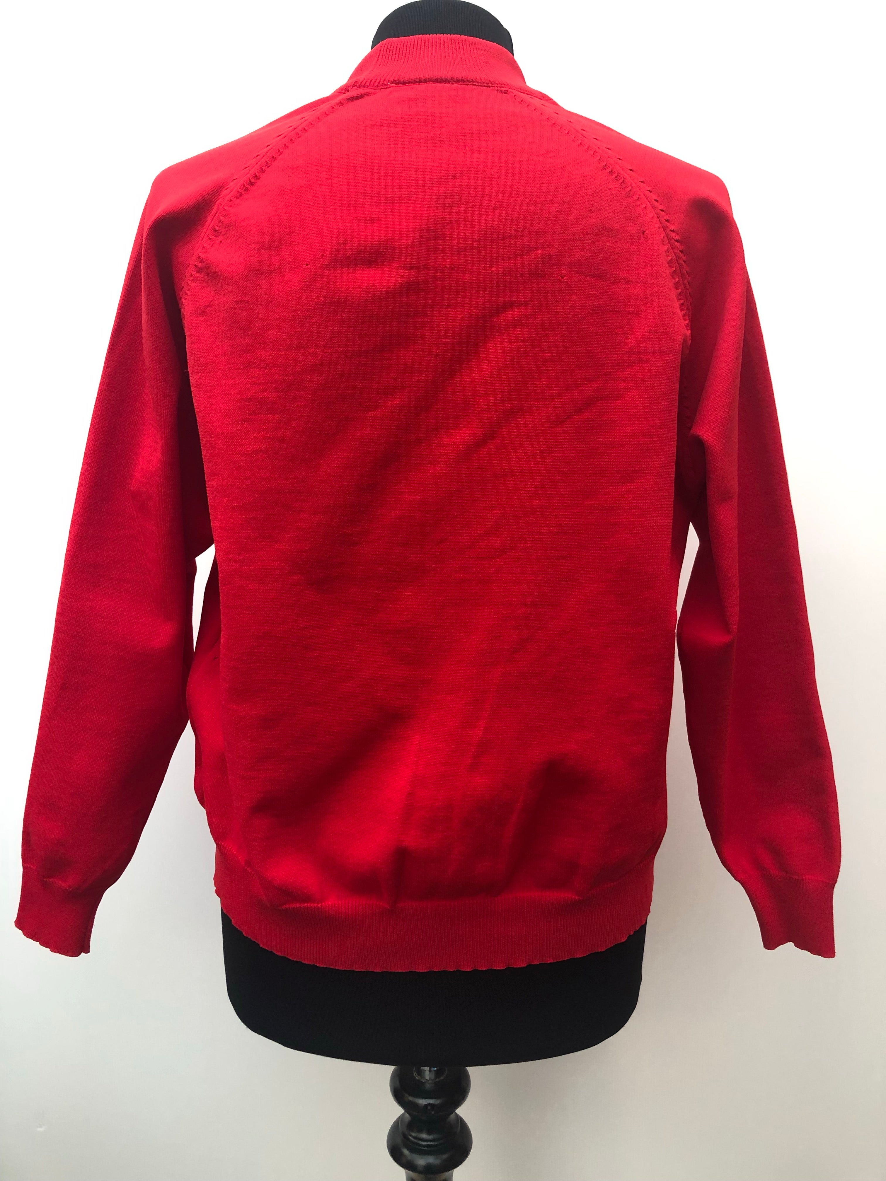 1960s Crew Neck Knitted Jumper - Size 14-16