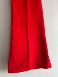 woodstock  womens  vintage  Urban Village Vintage  urban village  true vintage  retro  Red  jeans  jean  hippie  flares  flared trousers  flared  deadstock  Cotton  bell bottoms  70s  70  6  1970s