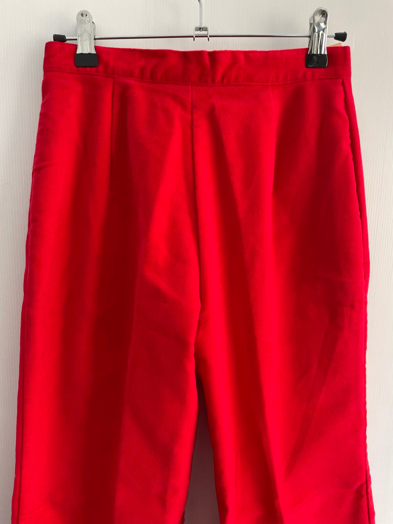 woodstock  womens  vintage  Urban Village Vintage  urban village  true vintage  retro  Red  jeans  jean  hippie  flares  flared trousers  flared  deadstock  Cotton  bell bottoms  70s  70  6  1970s