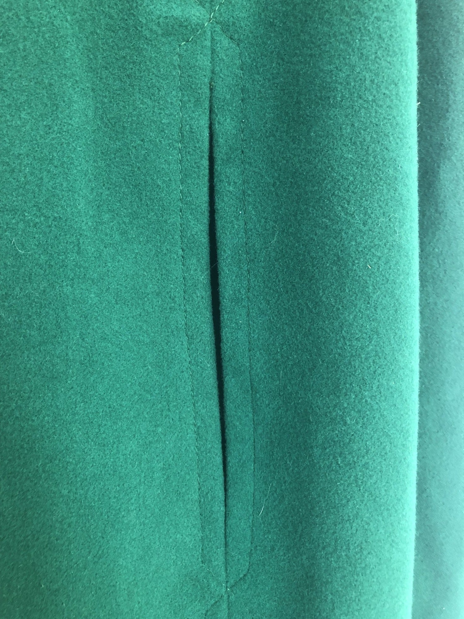 womens  vintage  Urban Village Vintage  mod  M  hook fastening  Green  cape  60s  1960s