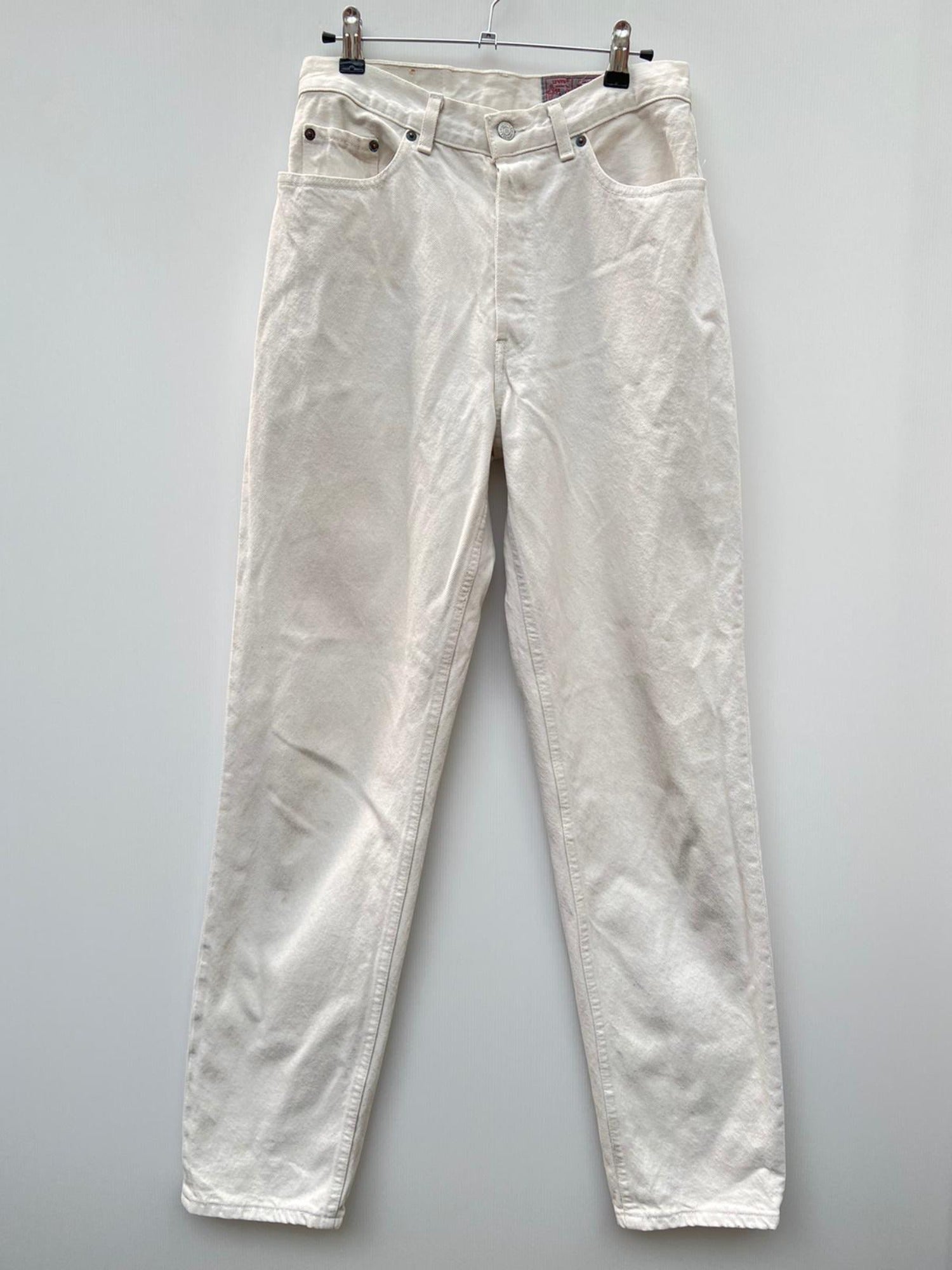 womens  white  W30  vintage  Urban Village Vintage  urban village  slacks  retro  pockets  levis  levi strauss  levi  L30  jeans  Denim Co  denim  30